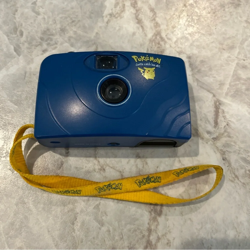 Vintage 1999 Pokémon Pikachu Pocket Camera Rare